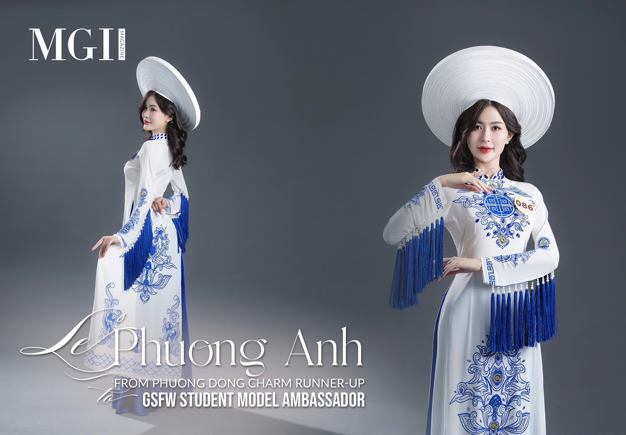 Le Phuong Anh: From Phuong Dong Charm runner-up to Global Student Fashion Week Student Model Ambassador